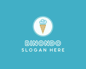 Cloud Ice Cream logo design