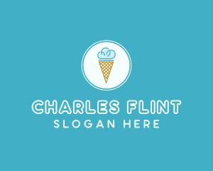 Restaurant - Cloud Ice Cream logo design