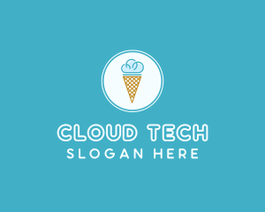 Cloud - Cloud Ice Cream logo design