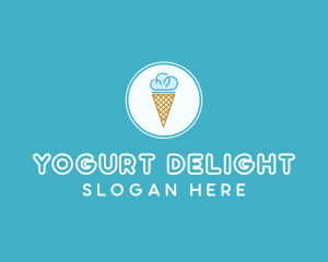 Yogurt - Cloud Ice Cream logo design