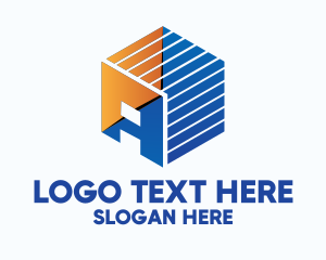 3D Corporate Letter A  Logo