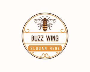 Insect - Bee Insect Wings logo design