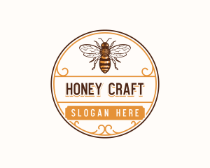 Mead - Bee Insect Wings logo design