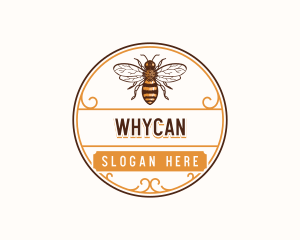 Bee Insect Wings logo design