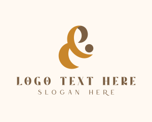 Premium Luxury Ampersand Logo