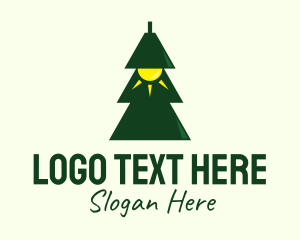 Pine Tree Light  Logo