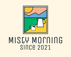 Morning Mountain Coffee  logo design