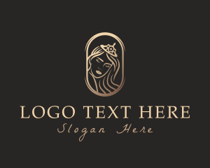 Heraldry - Classy Lady Crown logo design