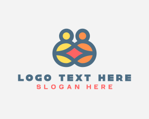 Cooperative - Community People Organization logo design