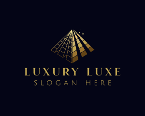 Luxury Pyramid Boutique logo design