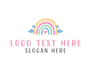 Bar Code - Creative Playful Rainbow logo design
