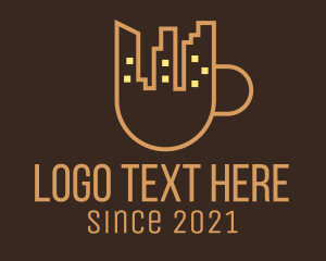 Coffe Shop - City Coffee Cup logo design
