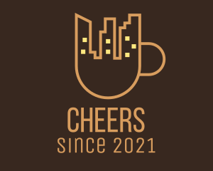 Eatery - City Coffee Cup logo design