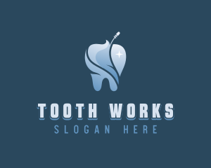 Dentist Tooth Scaler logo design