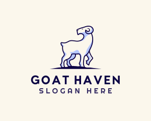 Goat Ram Farm logo design