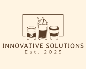 Brew - Coffee Sweet Drink logo design