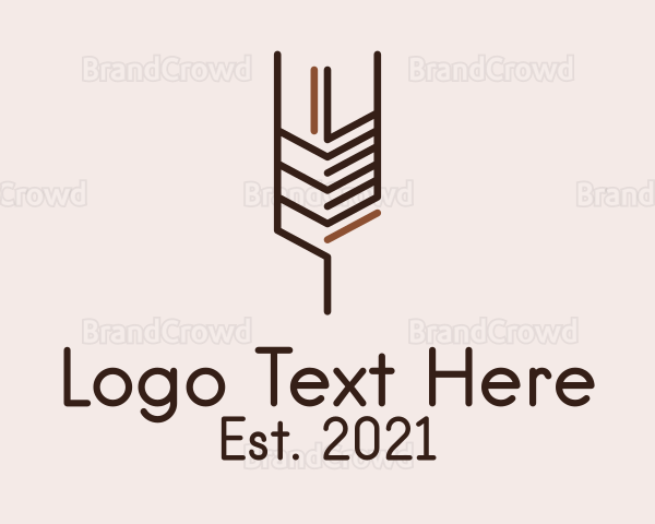 Organic Wheat Straw Logo