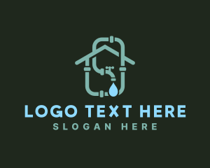 Faucet - Faucet Repair Plumbing logo design