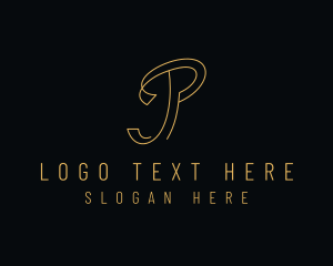 Business - Minimalist Letter P Company logo design