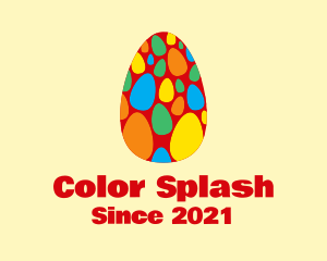 Colorful Easter Eggs  logo design