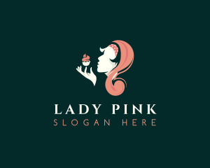 Sweet Lady Cupcake logo design