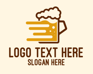 Mug - Fast Beer Brew logo design