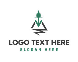 Outdoors - Pine Tree Outdoors logo design