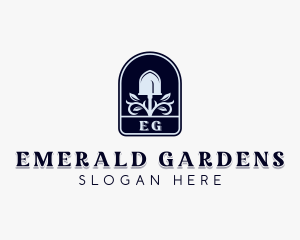 Lawn Shovel Landscaping logo design