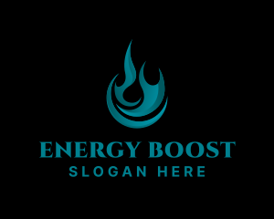 Fuel - Flame Fuel Energy logo design