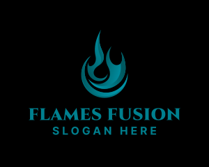 Flame Fuel Energy logo design