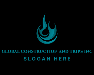 Blaze - Flame Fuel Energy logo design