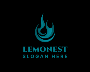 Sustainable Energy - Flame Fuel Energy logo design
