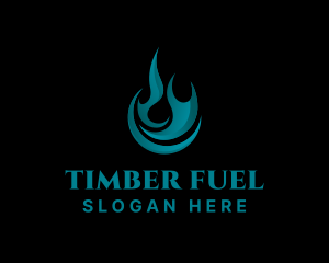 Flame Fuel Energy logo design