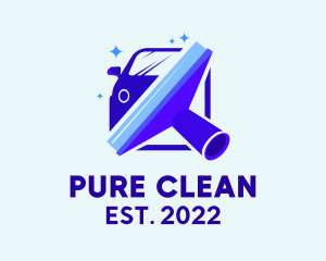 Car Wash Cleaning Service  logo design