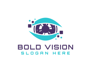 Digital Eye Camera logo design