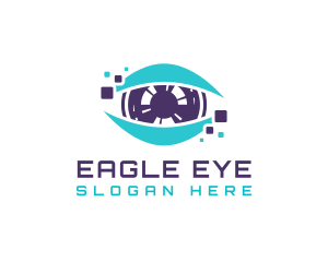 Digital Eye Camera logo design