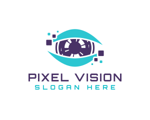 Digital Eye Camera logo design