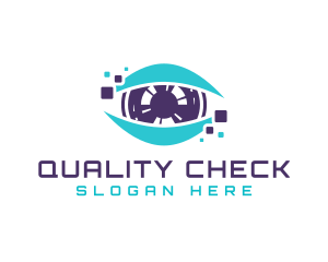 Inspector - Digital Eye Camera logo design