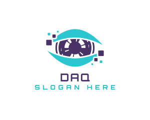 Surveillance - Digital Eye Camera logo design
