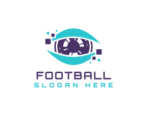 Network - Digital Eye Camera logo design