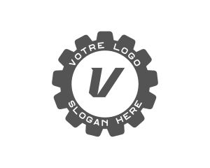 Machinery - Generic Gear Mechanic logo design