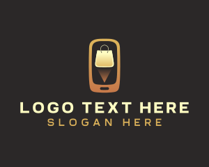 Mobile Gadget Shopping Logo