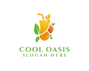 Refreshment - Refreshment Fruit Juice logo design