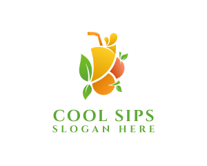 Refreshment - Refreshment Fruit Juice logo design