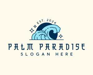 Tidal Wave Surfing Logo