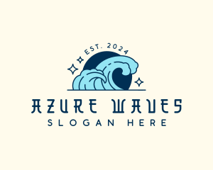 Tidal Wave Surfing logo design