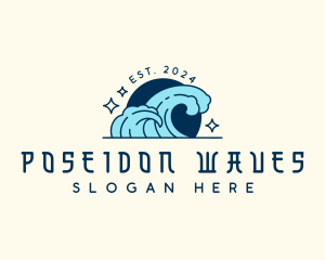 Tidal Wave Surfing logo design