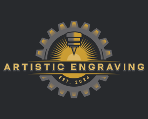 Laser Engraving Machine logo design