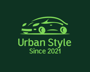 Car Repair - Green Automobile Car logo design