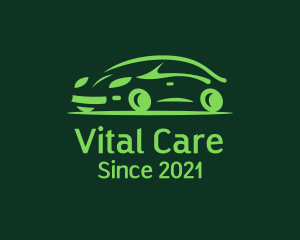 Car Rental - Green Automobile Car logo design